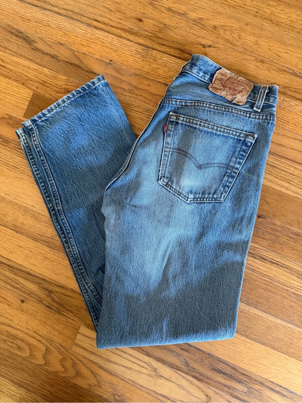 Levi's Medium Blue Men's Straight Jeans